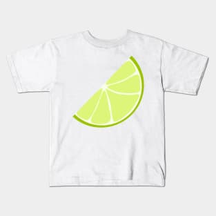Lime Wedge Kids T-Shirt